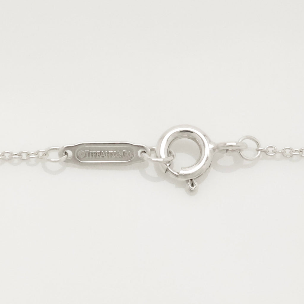 TIFFANY&Co. ノーツ レター ラウンド イニシャル H ディスク ネックレス AG925