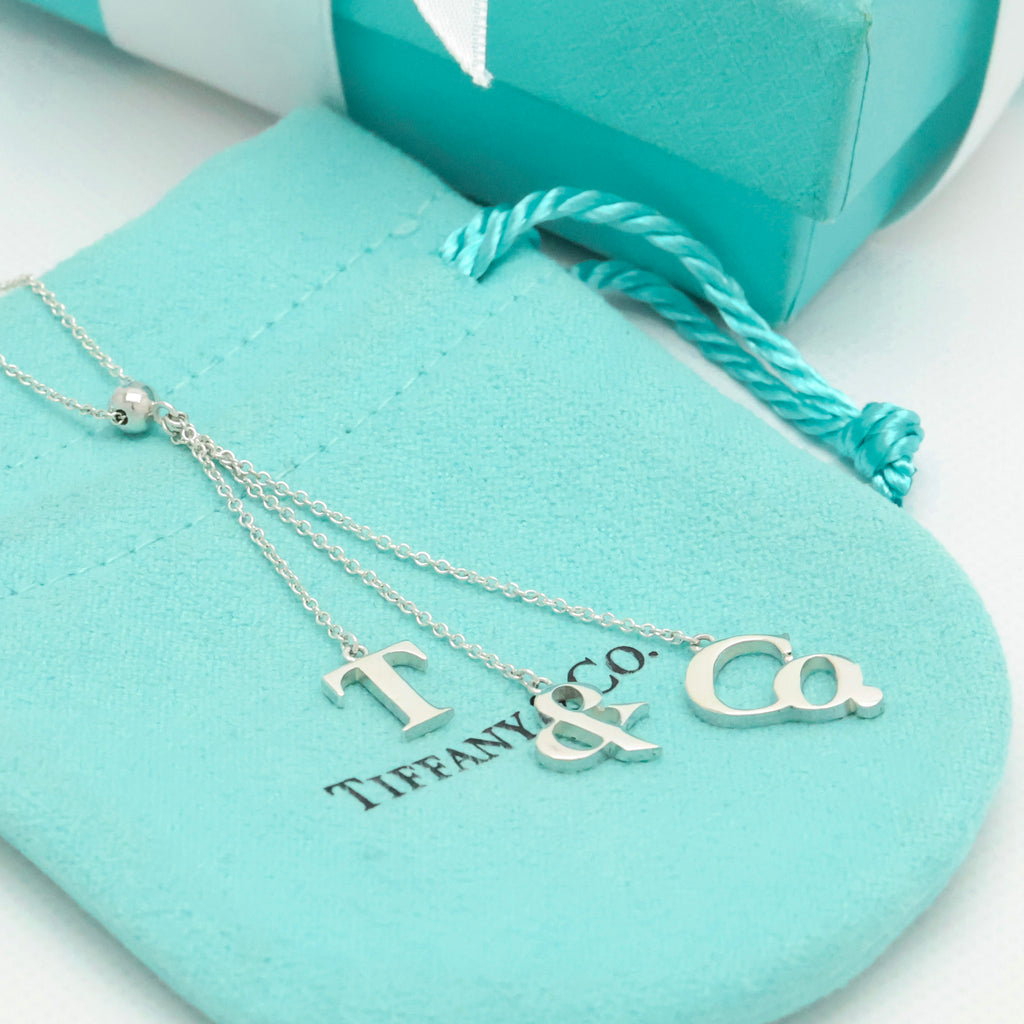 TIFFANY&Co. T＆CO. ロゴ アイコン スイング ネックレス AG925