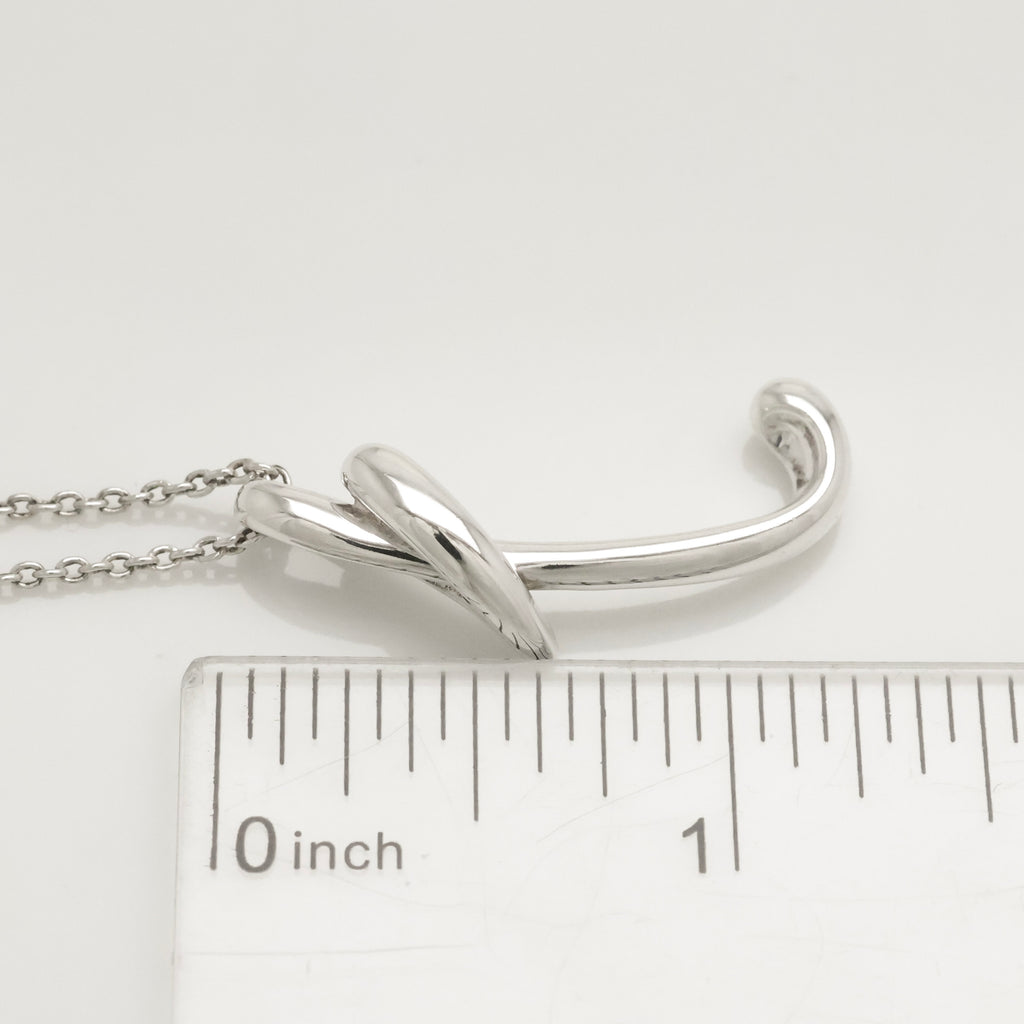 TIFFANY&Co. レター イニシャル T エルサペレッティ ネックレス AG925
