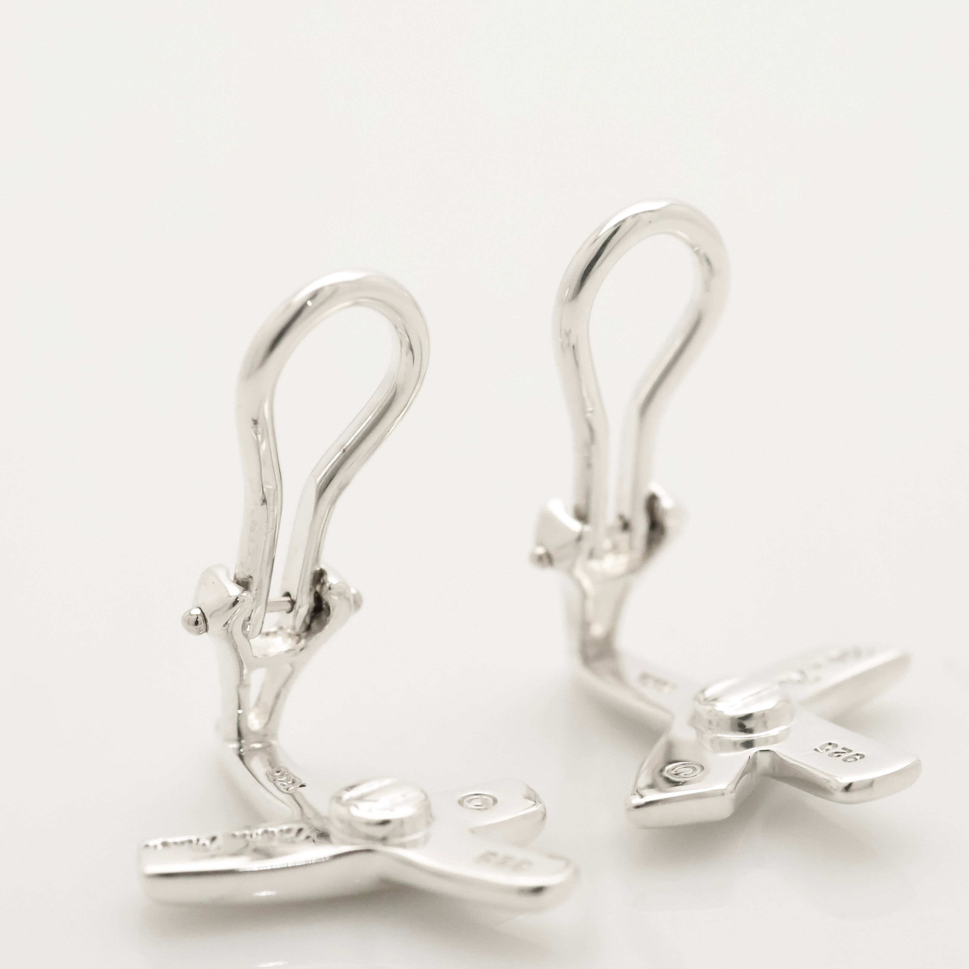 TIFFANY&Co. キス クロス パロマピカソ クリップ イヤリング AG925