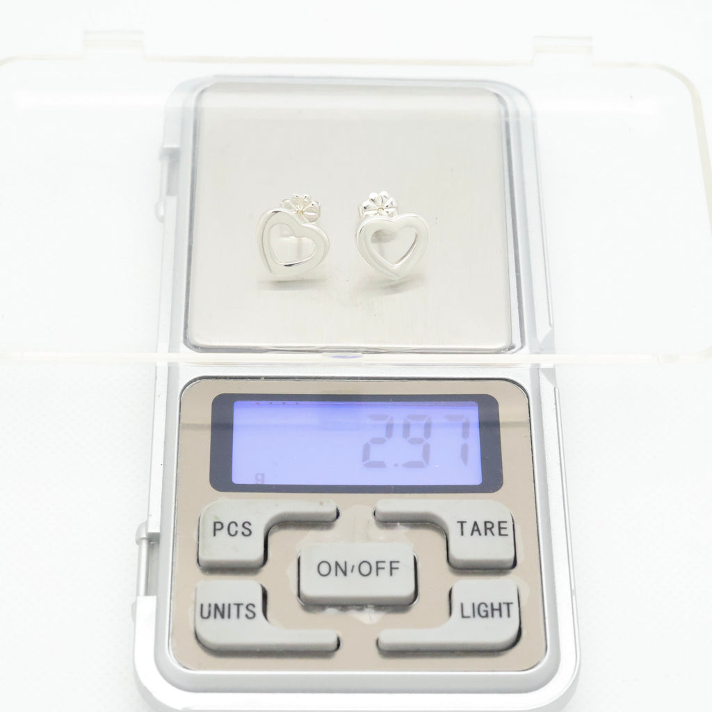 TIFFANY&Co. センチメンタル ハート スタッド ピアス AG925