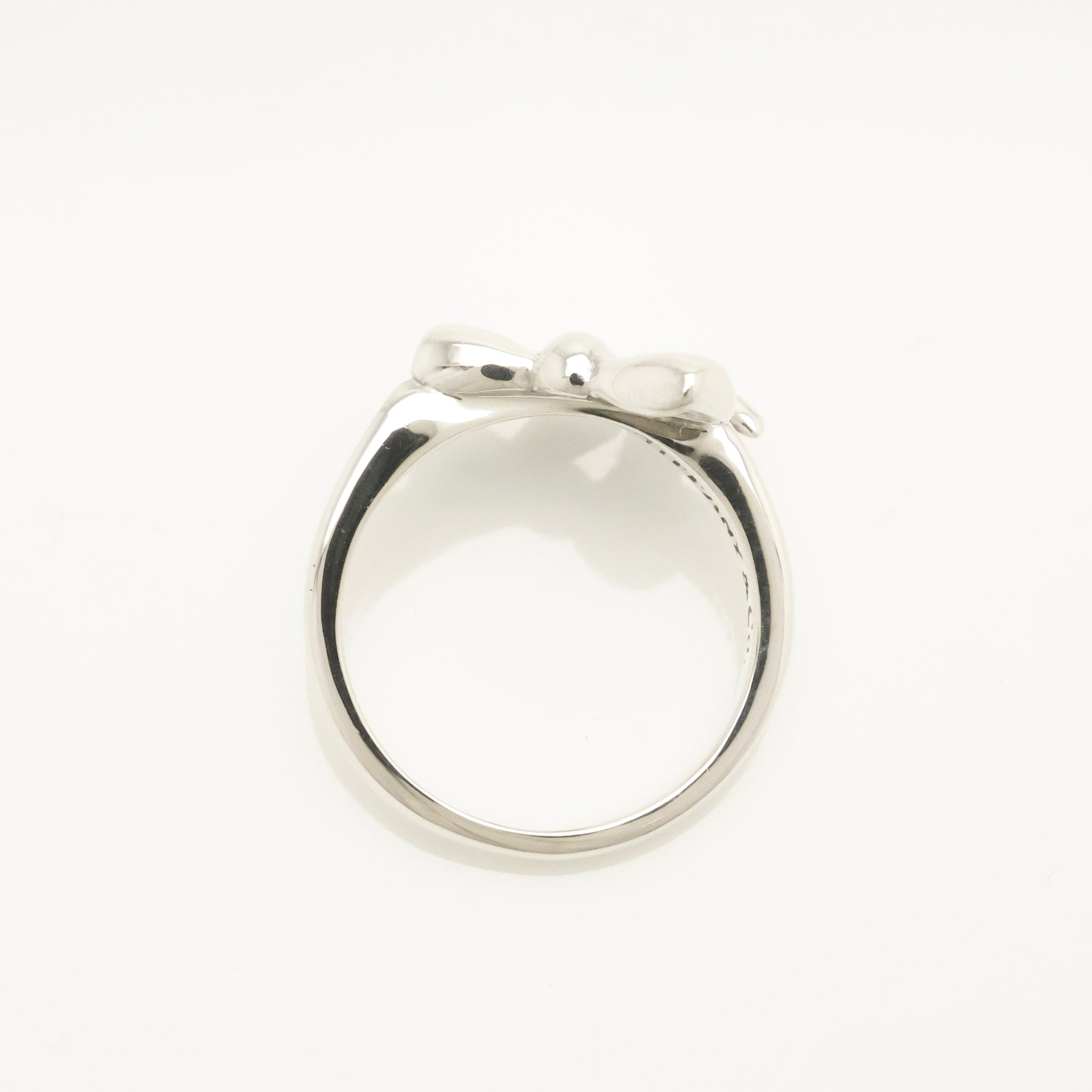 Tiffany & Co. Mini Ribbon Ring Sterling Silver 925