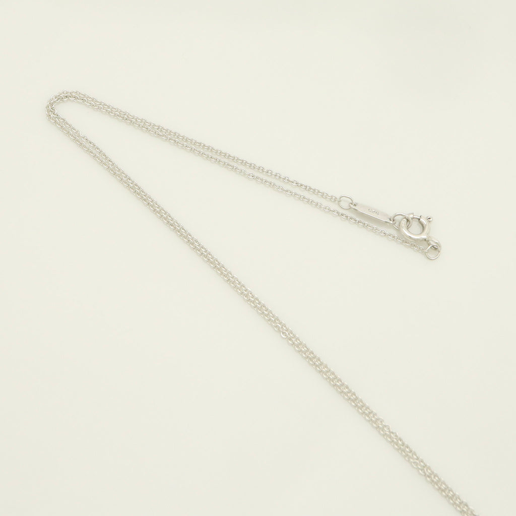 Tiffany & Co. Round Circle Pendant Necklace Sterling Silver 925
