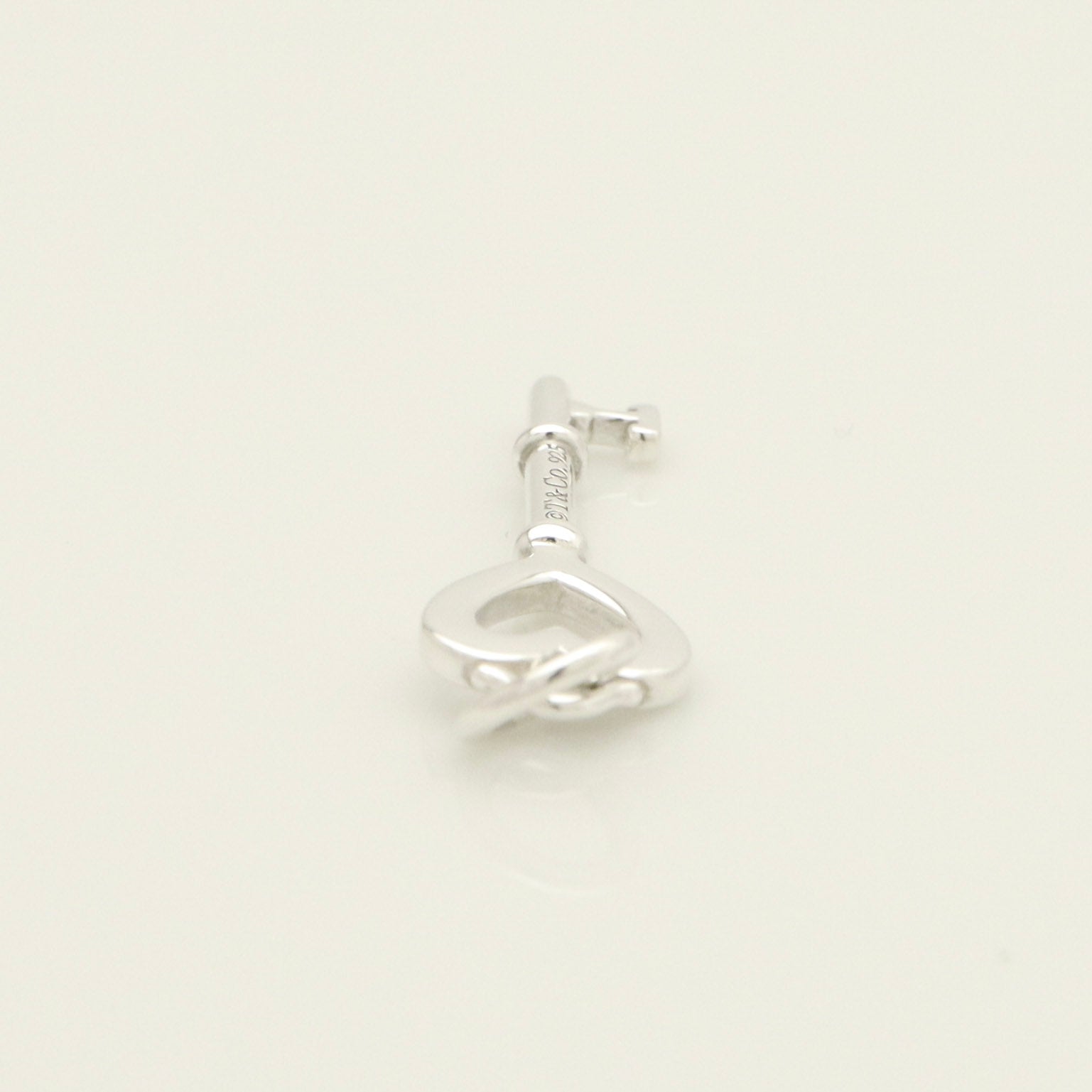TIFFANY&Co.  オープン ハート キー チャーム AG925