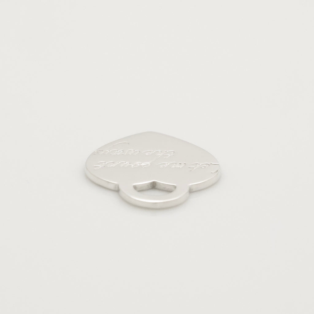 TIFFANY&Co. ノーツ ハートタグ ペンダント チャーム AG925