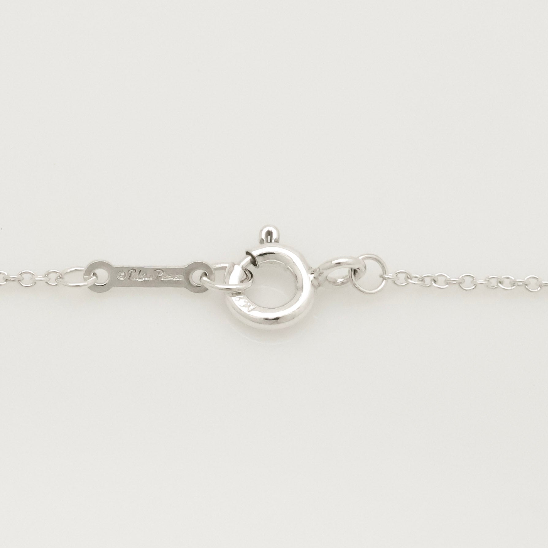 Tiffany & Co. Olive Leaf Necklace Sterling Silver 925 