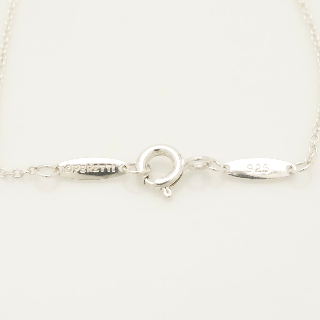 TIFFANY&Co. カラー バイザヤード アクアマリン サファイア エルサペレッティ ブレスレット AG925