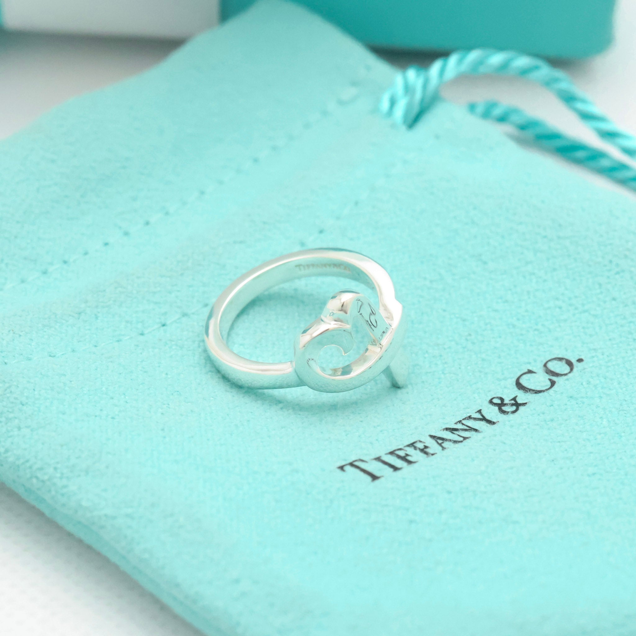 TIFFANY&Co. ラビングハート パロマピカソ リング 7 号 AG925