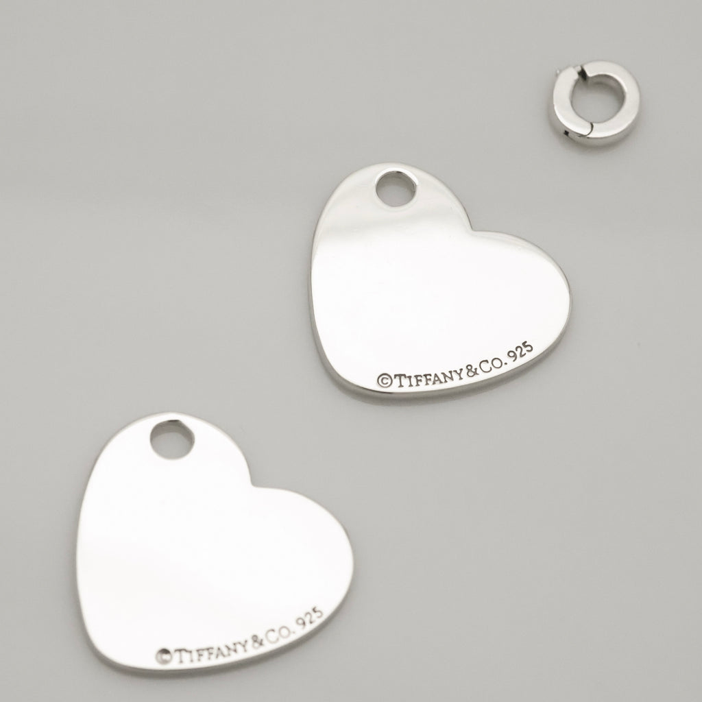 TIFFANY&Co. リターントゥ ティファニー ダブル ハート タグ チャーム AG925
