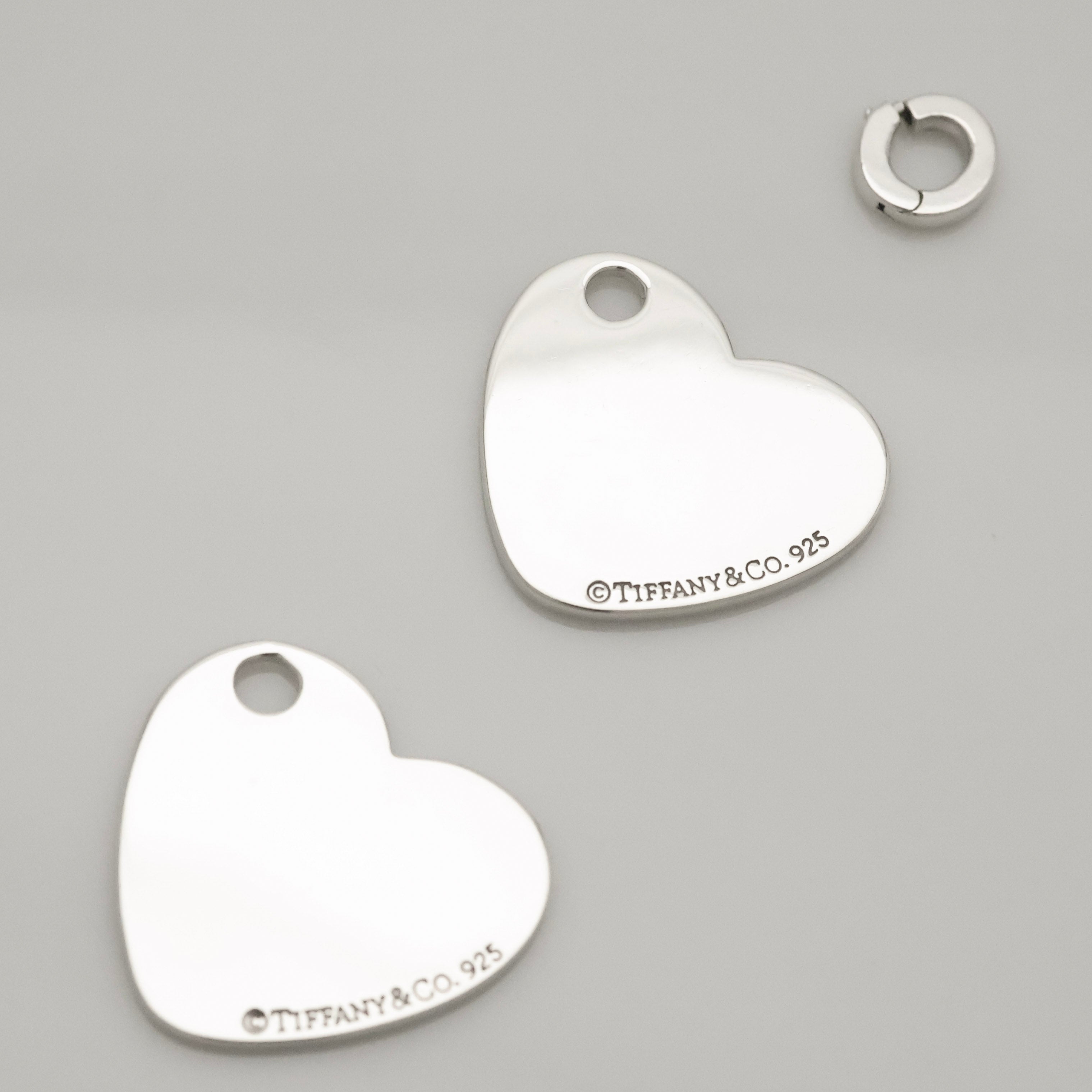 TIFFANY&Co. リターントゥ ティファニー ダブル ハート タグ チャーム AG925