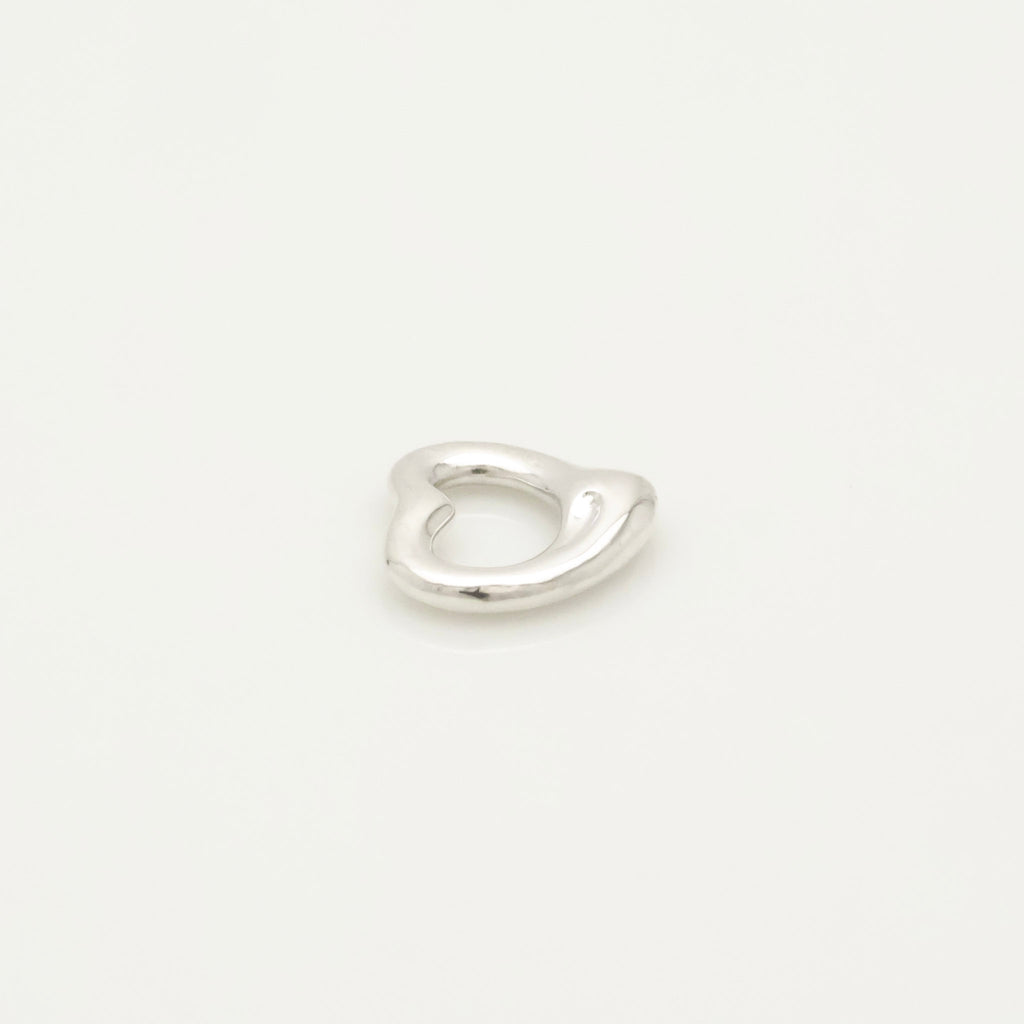  Tiffany & Co. Peretti Open Heart 11mm Pendant Charm Sterling Silver 925 