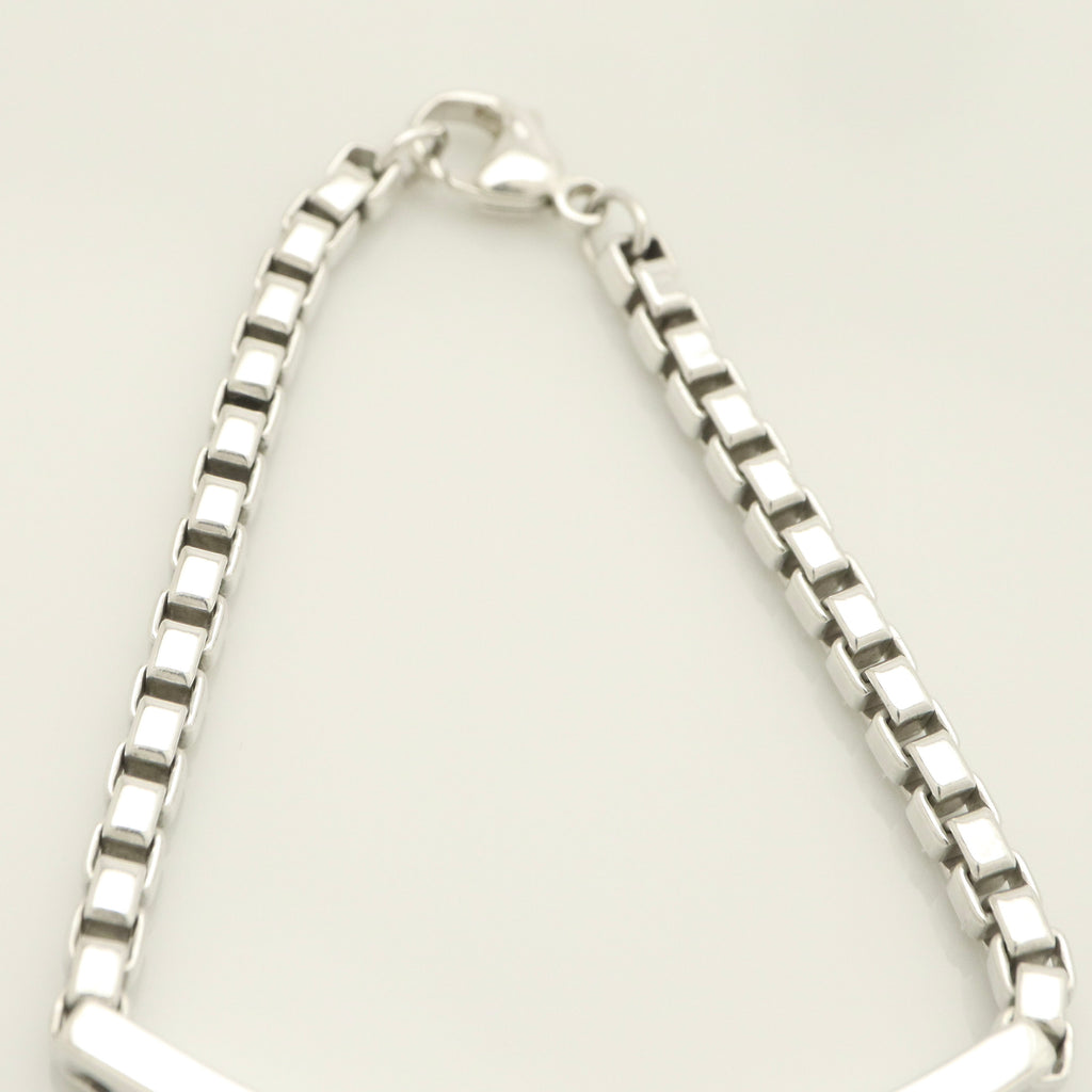TIFFANY&Co. ベネチアン リンク ID ブレスレット AG925