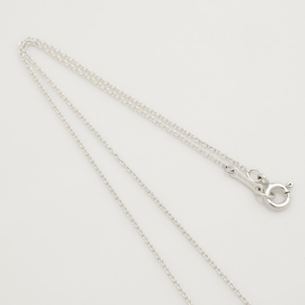  Tiffany & Co. Peretti Large  Bean Necklace  Sterling Silver 925 