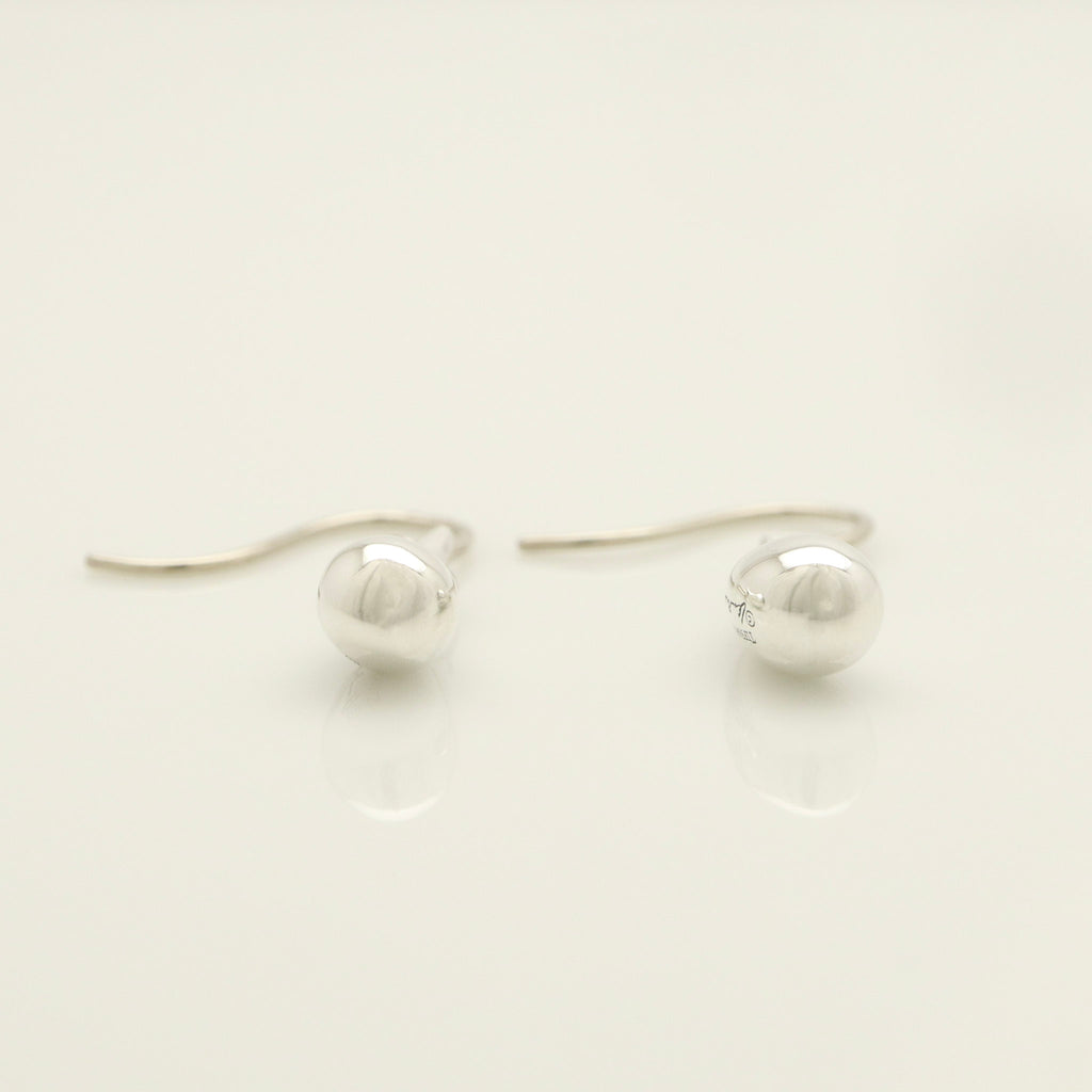 Tiffany & Co. Peretti Teardrop Dangle Earrings Sterling Silver 925