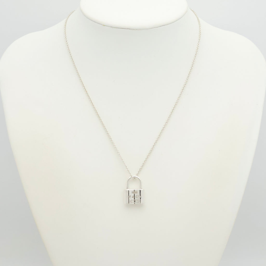 TIFFANY&Co. 1837 カデナ ロック チャーム ネックレス AG925