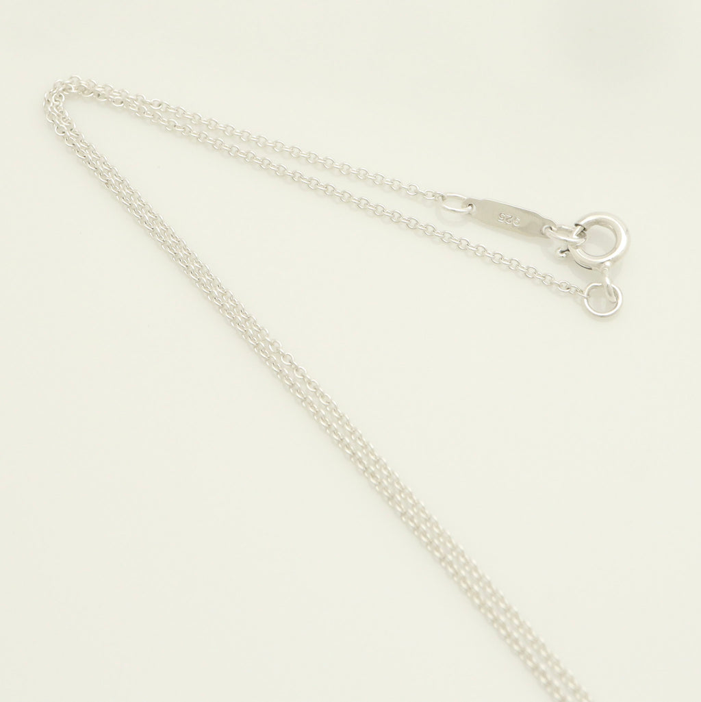  Tiffany & Co. Picasso Groove Cross Necklace Sterling Silver 925 
