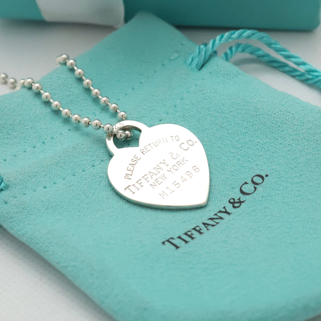 TIFFANY&Co. リターントゥ ティファニー ハート タグ ネックレス AG925