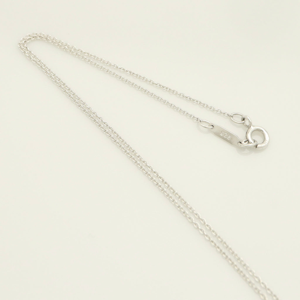 Tiffany & Co. Rare Bow Ribbon Necklace Pendant  Sterling Silver 925 