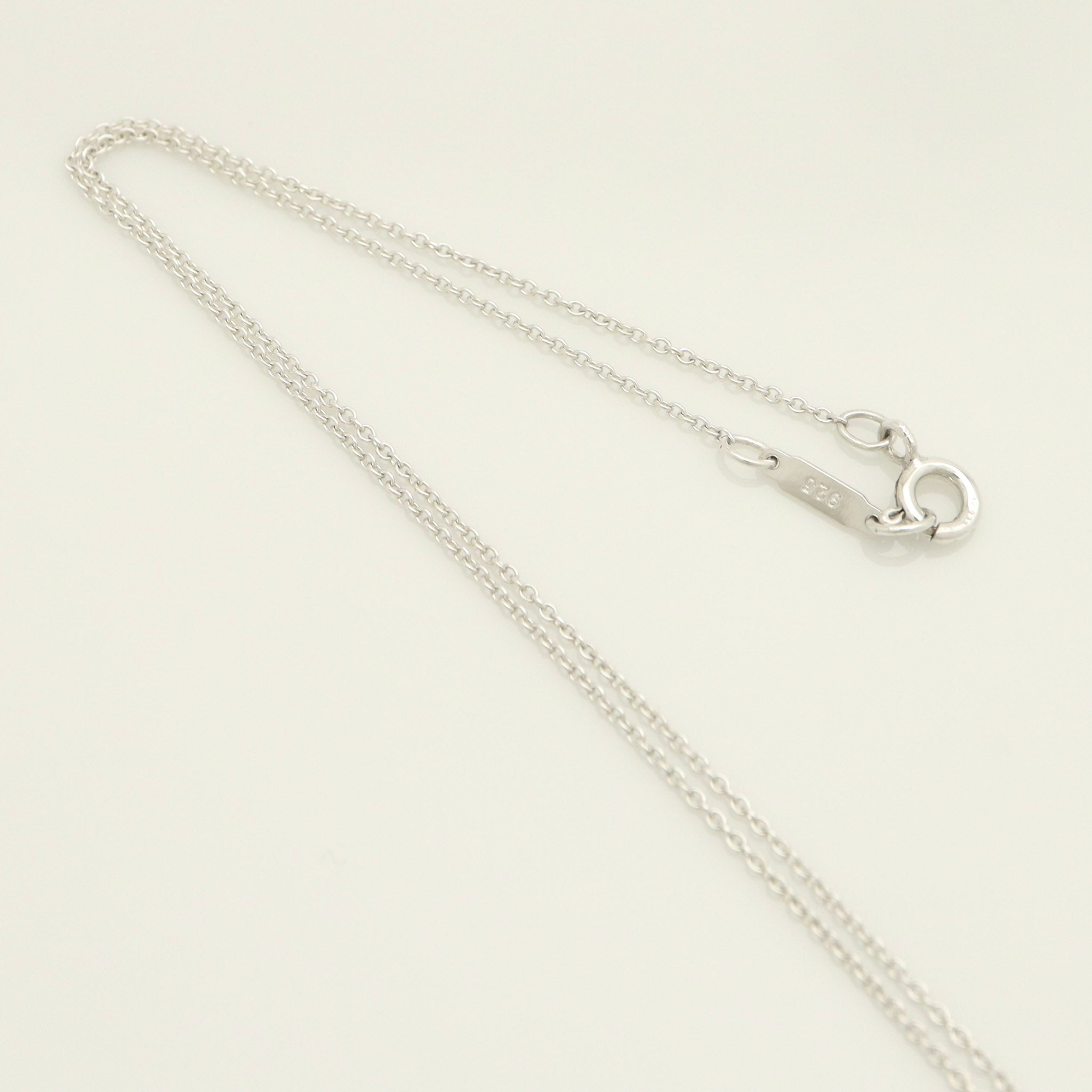 Tiffany & Co. Rare Bow Ribbon Necklace Pendant  Sterling Silver 925 