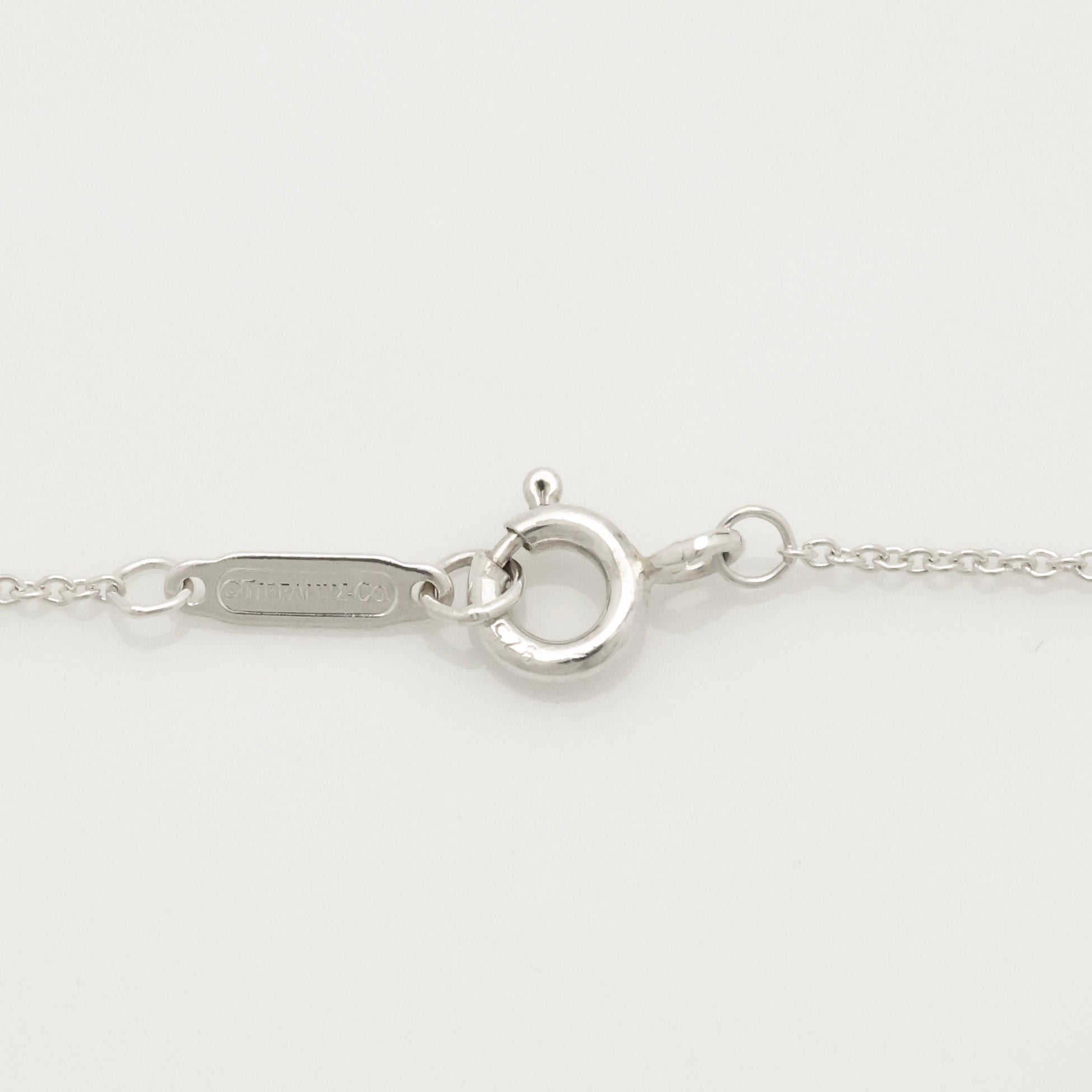 TIFFANY&Co. ダブル ドロップ ハート ネックレス AG925