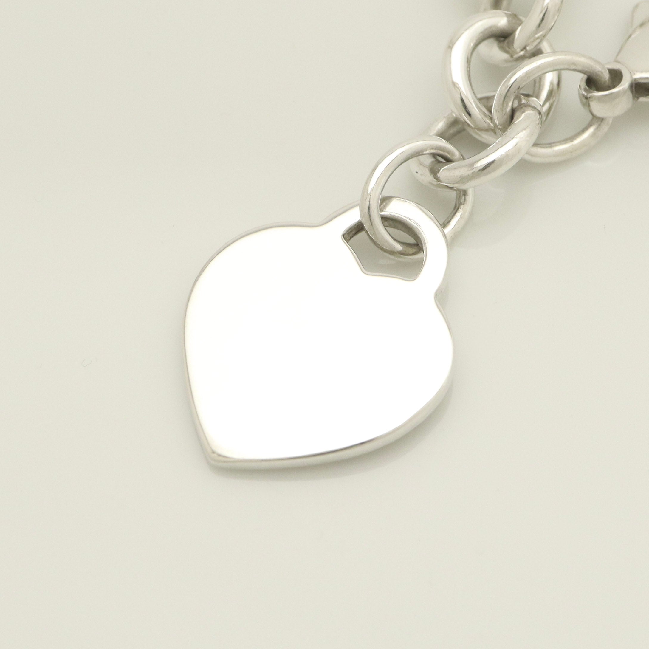 TIFFANY&Co. リターントゥ ティファニー ハート タグ チェーン ブレスレット AG925