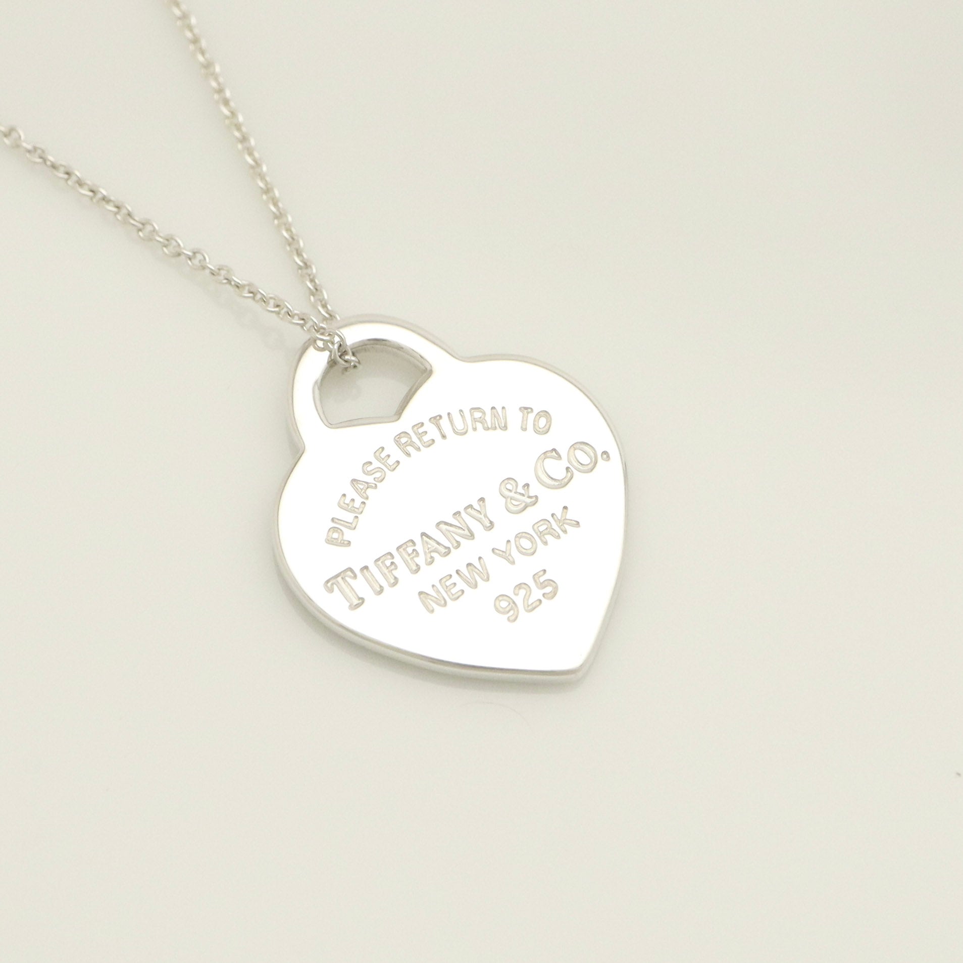 TIFFANY&Co. リターントゥ ティファニー ハート タグ ネックレス AG925