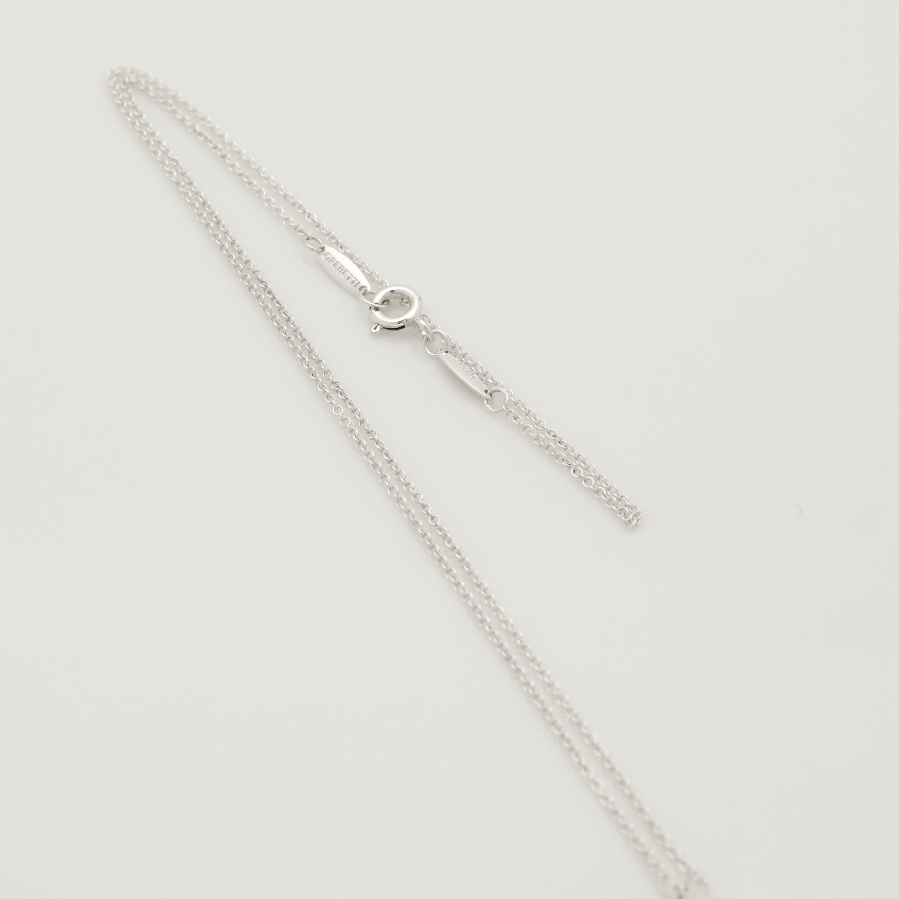 GIFT* TIFFANY&Co. ティアドロップ エルサペレッティ ネックレス AG925