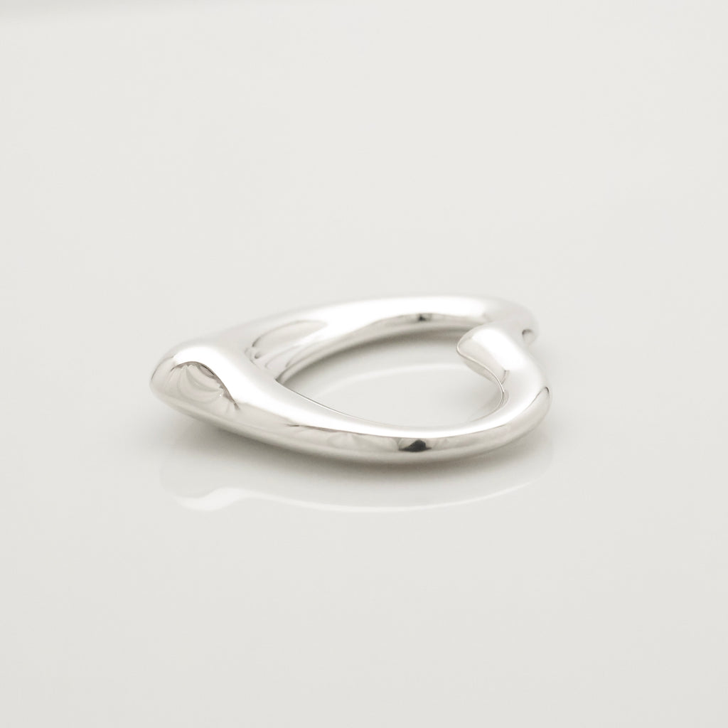 TIFFANY&Co. オープンハート 36mm エルサペレッティ チャーム AG925