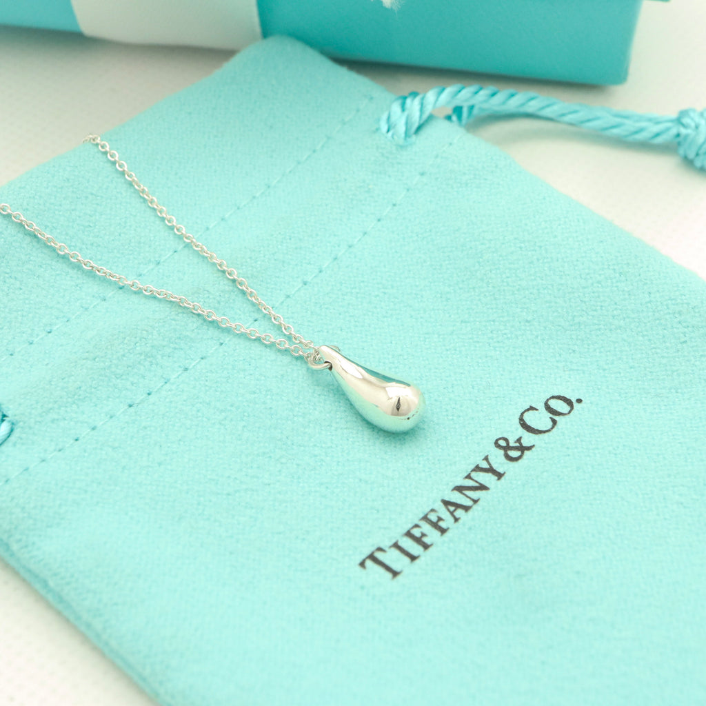 TIFFANY&Co. ティアドロップ エルサペレッティ ネックレス AG925