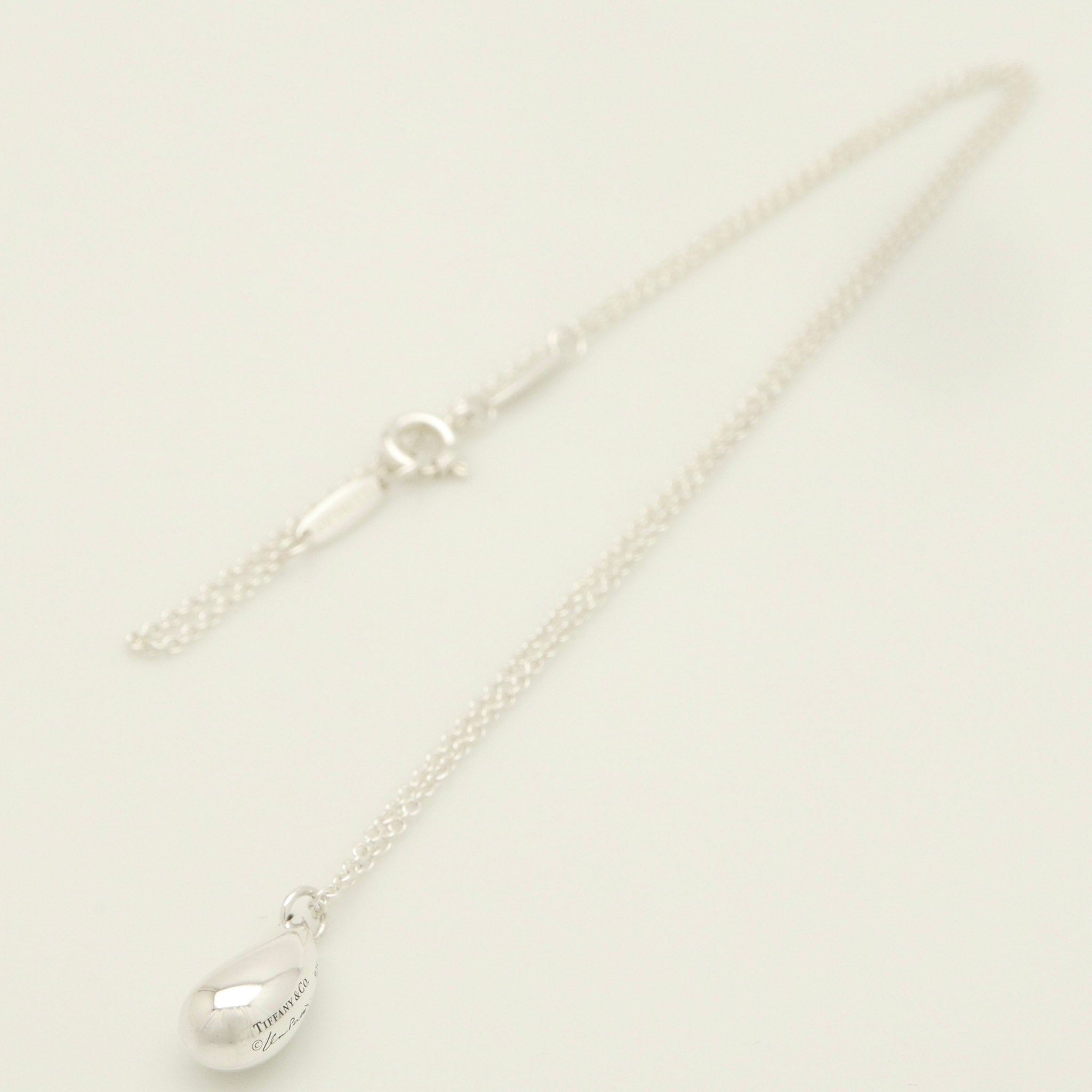 TIFFANY&Co. ティアドロップ エルサペレッティ ネックレス AG925
