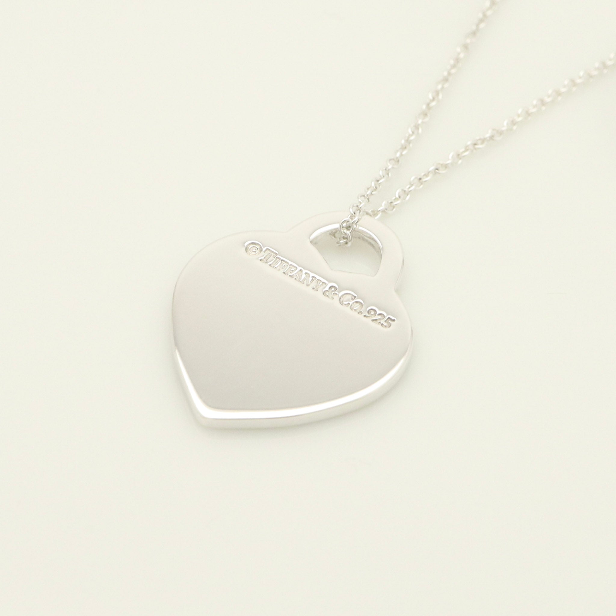 TIFFANY&Co. リターントゥ ティファニー ハート タグ ネックレス AG925