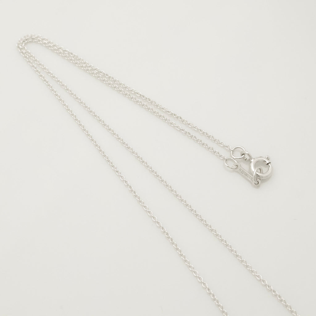  Tiffany & Co. Peretti Large  Bean Necklace  Sterling Silver 925 