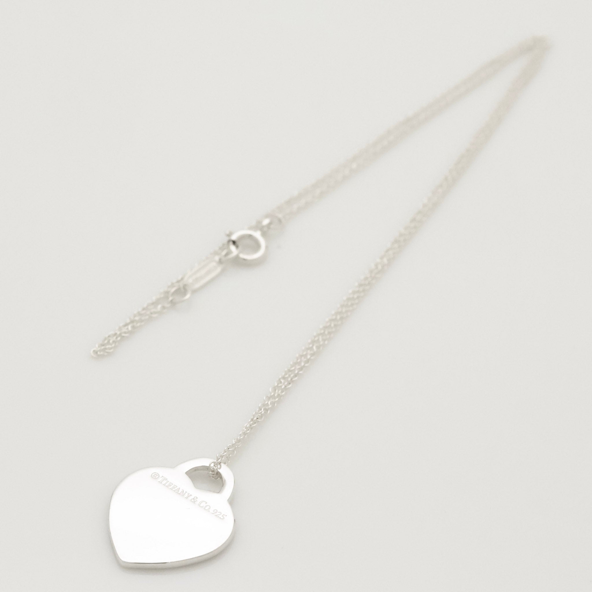 TIFFANY&Co. リターントゥ ティファニー ハート タグ ネックレス AG925