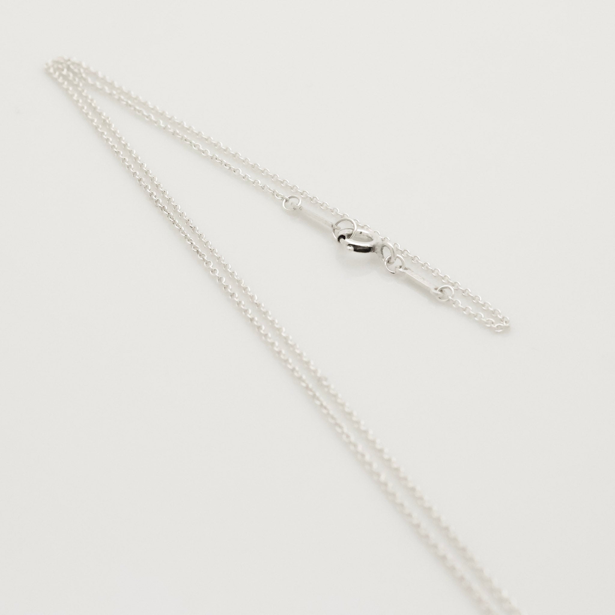  Tiffany & Co Peretti Dove Bird Cross Necklace Sterling Silver 925 