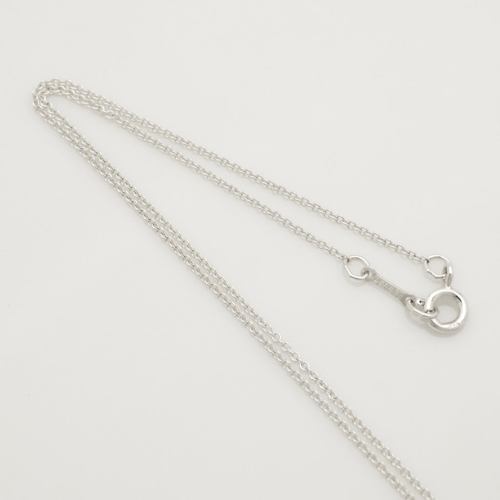 TIFFANY&Co. オープン クロス インフィニティ エルサペレッティ ネックレス AG925