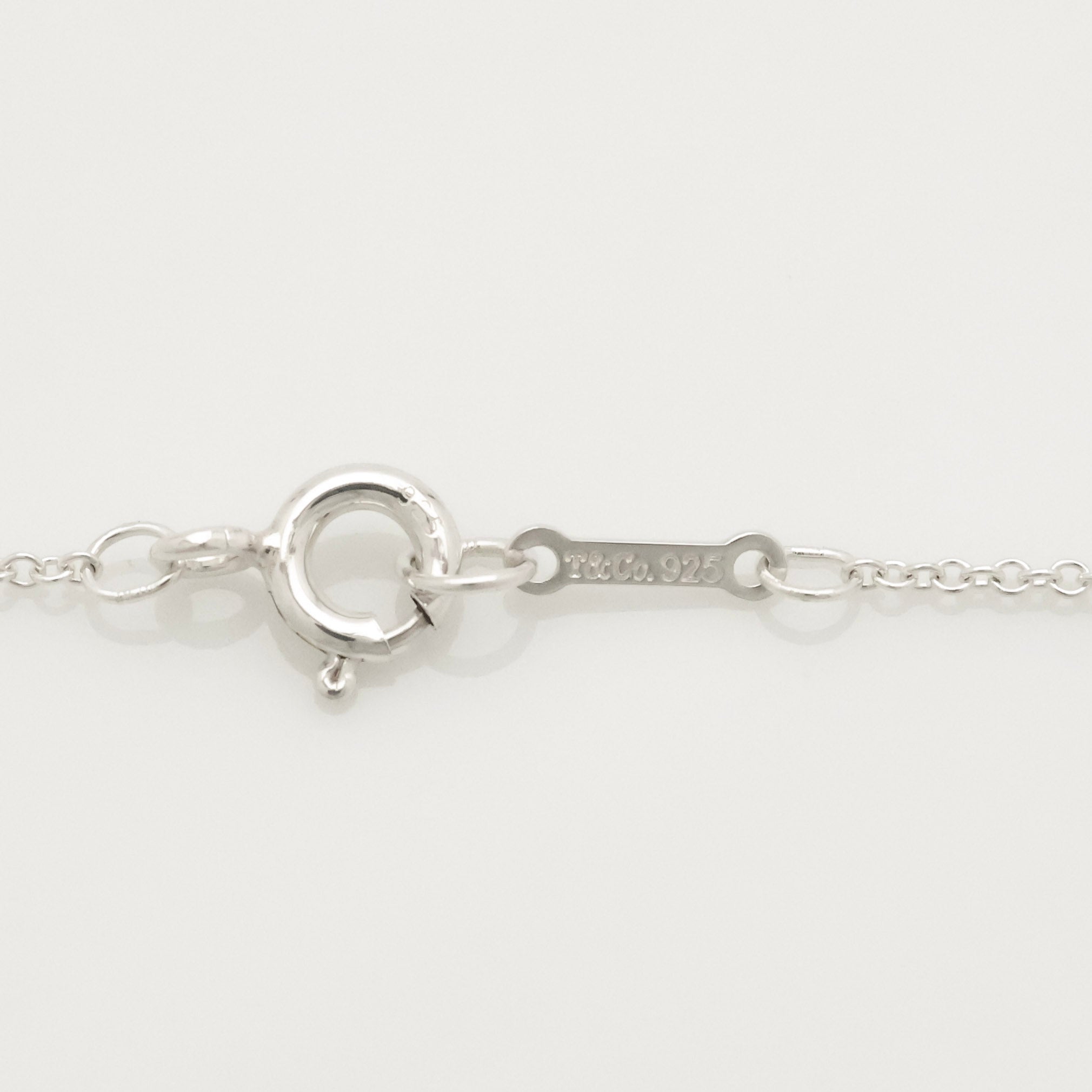 TIFFANY&Co. ラビング ハート LOVE レッド エナメル パロマピカソ ネックレス AG925