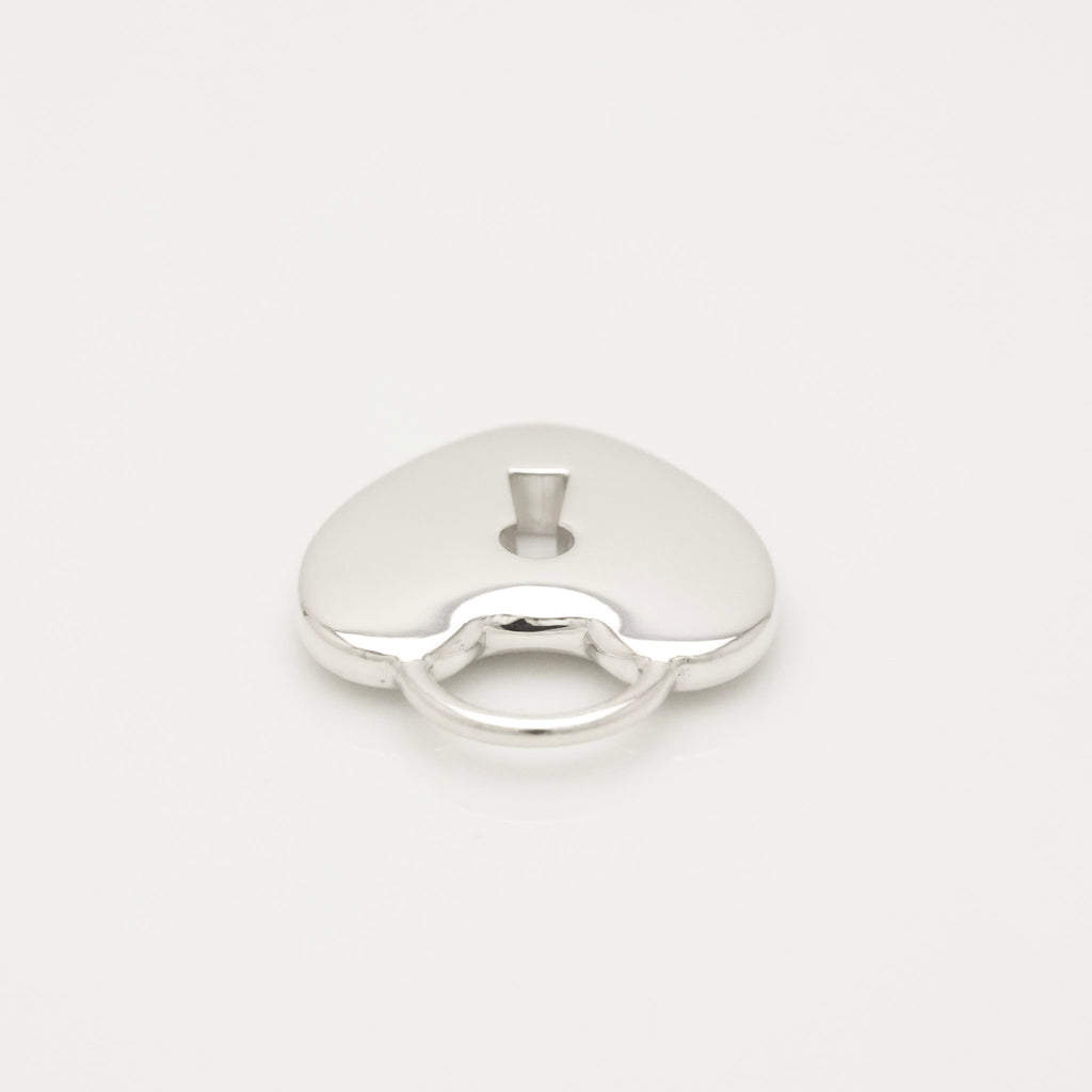 TIFFANY&Co. ラージ ハート ロック チャーム AG925