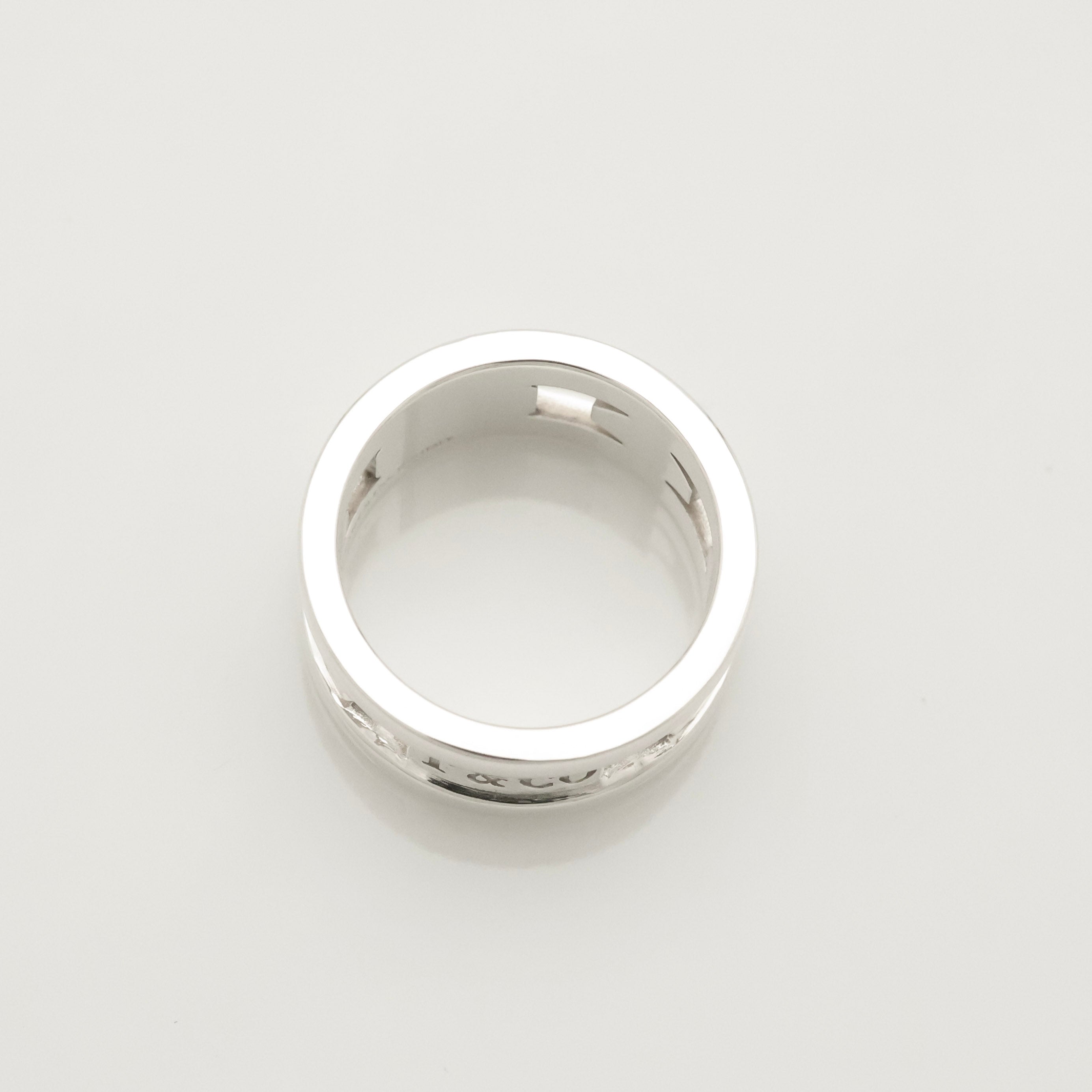 TIFFANY&Co. 1837 エレメント ワイド リング 11.5 号 AG925