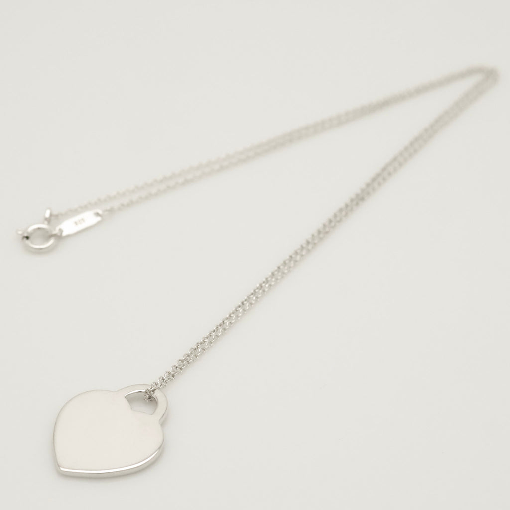 TIFFANY&Co. リターントゥ ティファニー ハート タグ ネックレス AG925