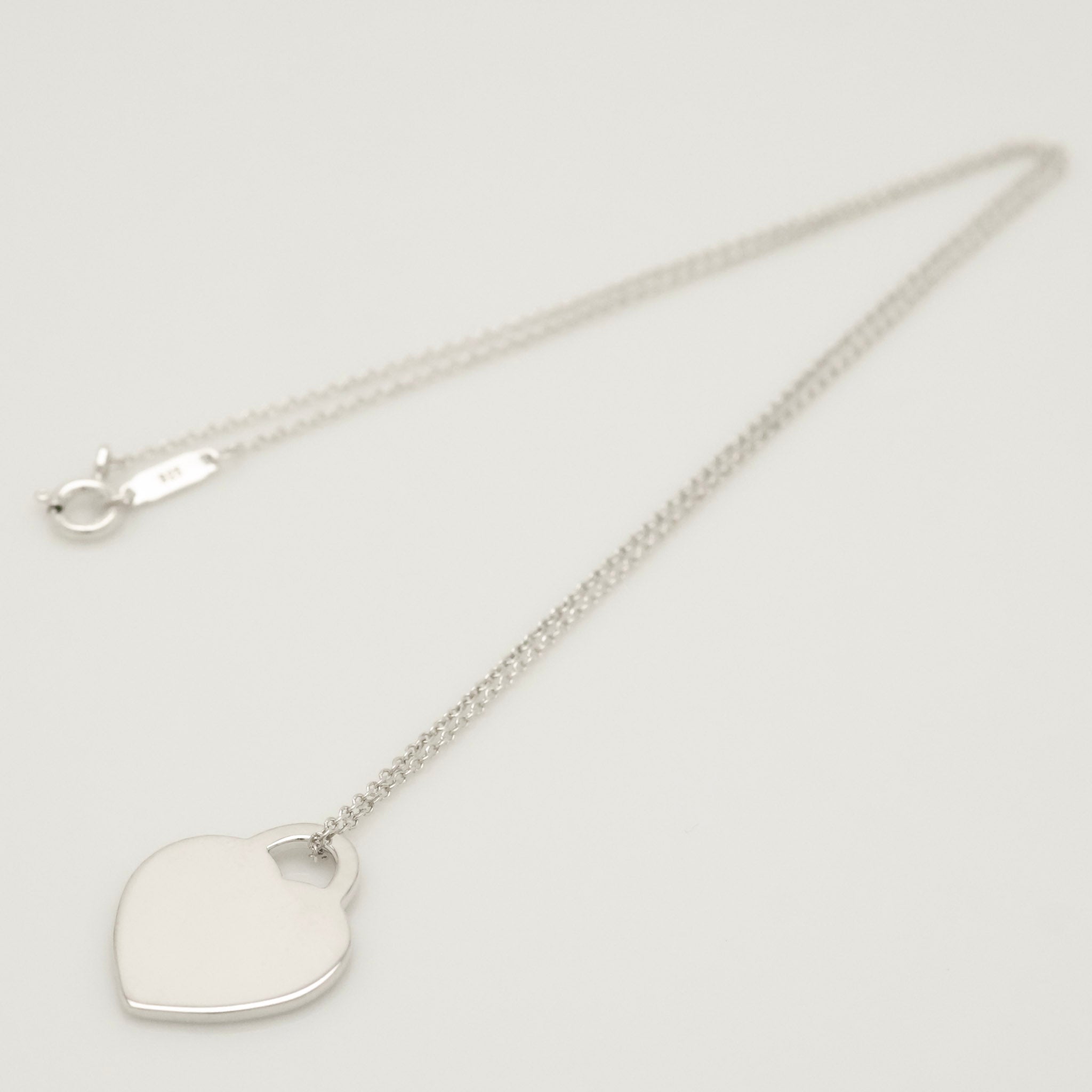 TIFFANY&Co. リターントゥ ティファニー ハート タグ ネックレス AG925