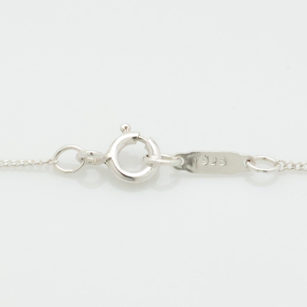 TIFFANY&Co. ハート リボン コンビ ネックレス AG925 AU750