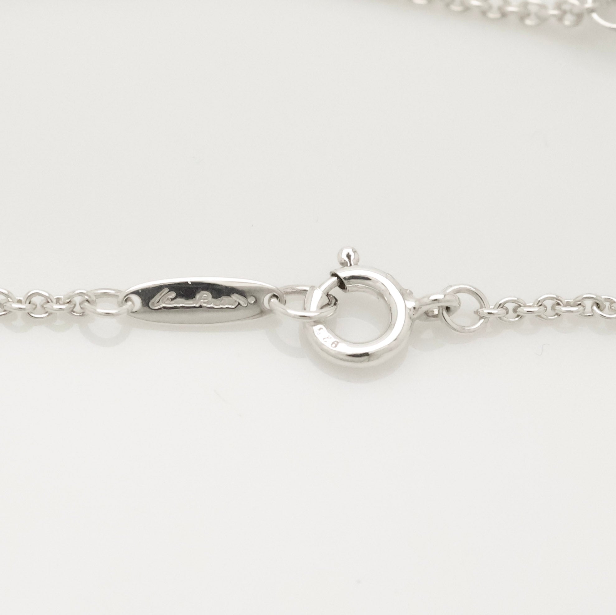 Tiffany & Co. Peretti Five 5 Teardrop Bracelet Sterling Silver 925