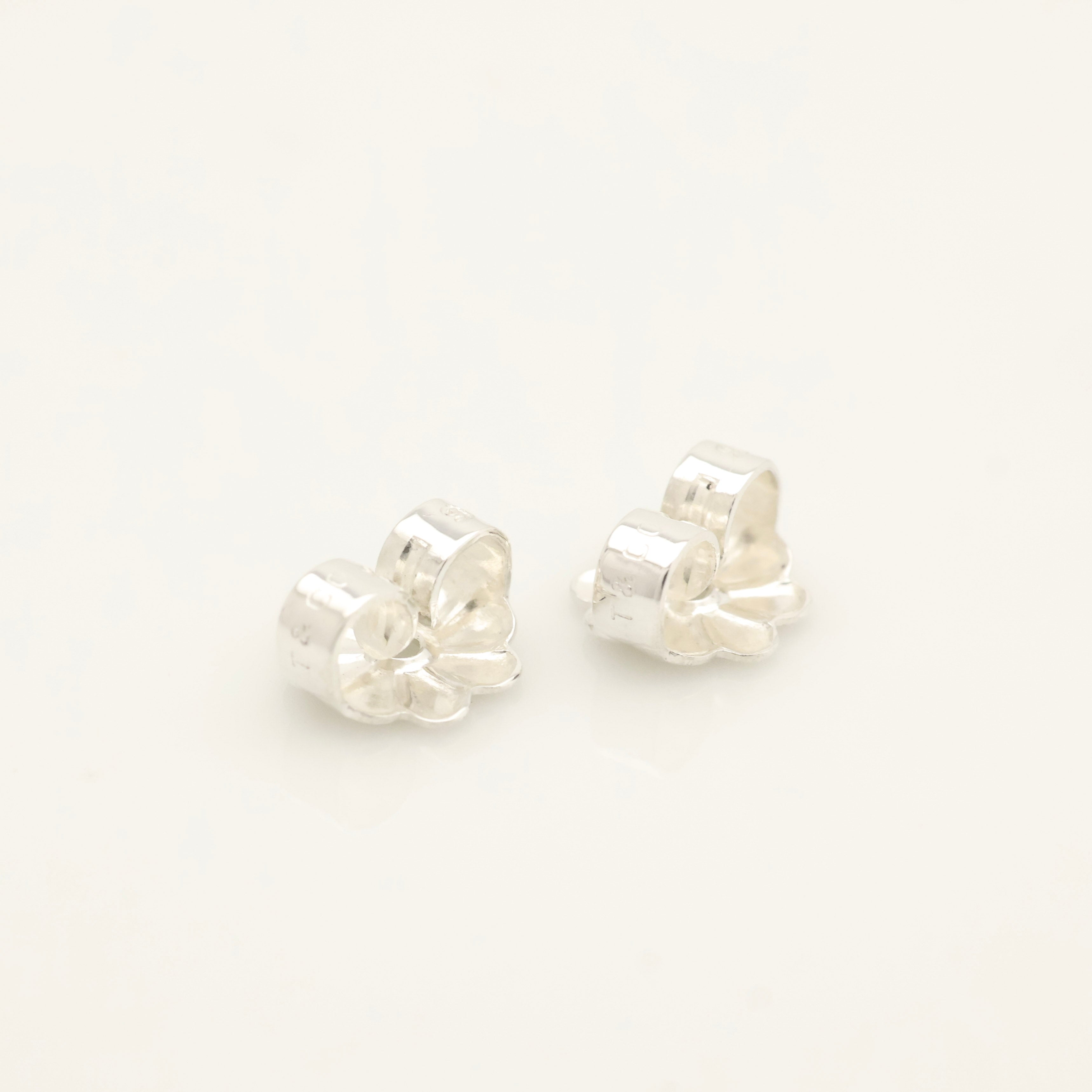 Tiffany & Co. Elsa Peretti Mini Apple Stud Earrings Sterling Silver 925