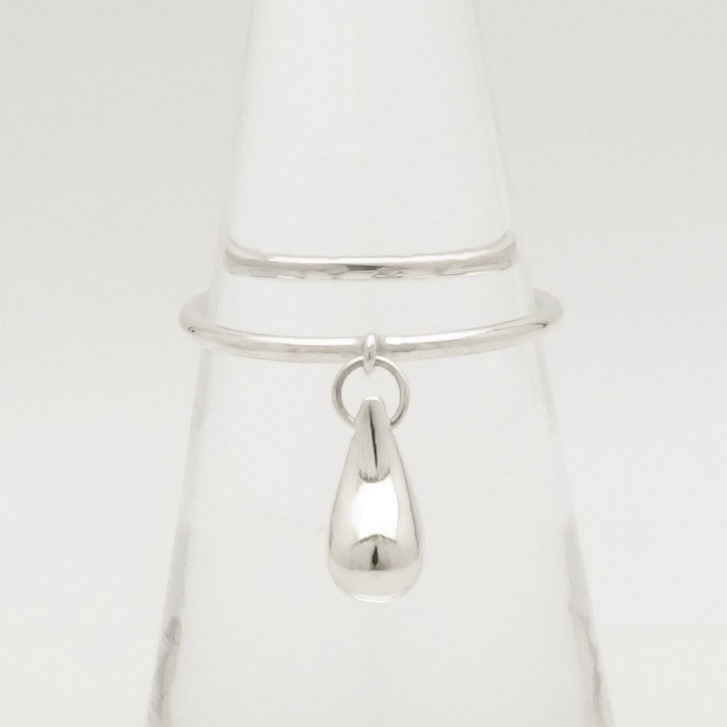 TIFFANY&Co. ティアドロップ エルサペレッティ ドロップ リング 10 号 AG925