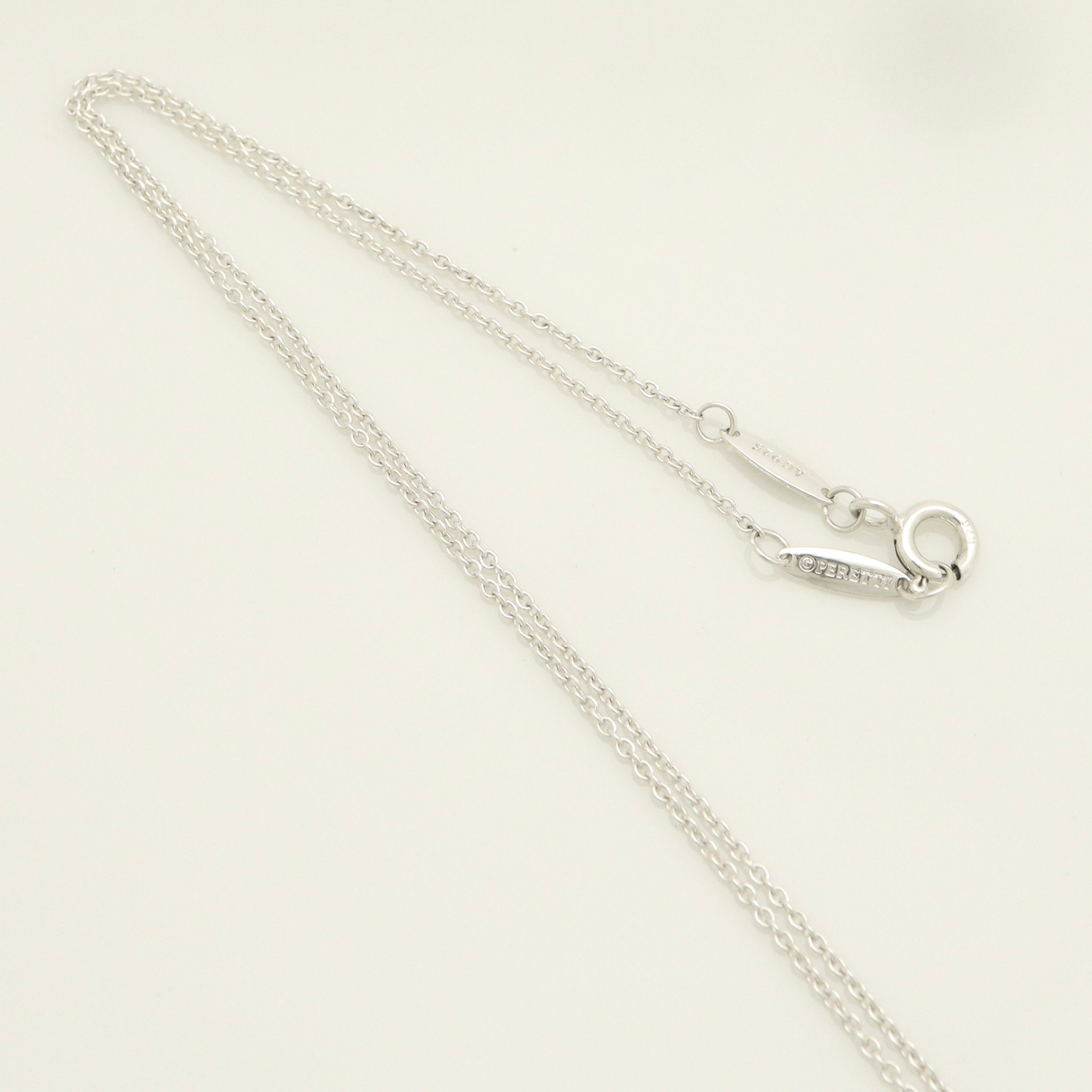 TIFFANY&Co.  ティアドロップ エルサペレッティ ネックレス AG925