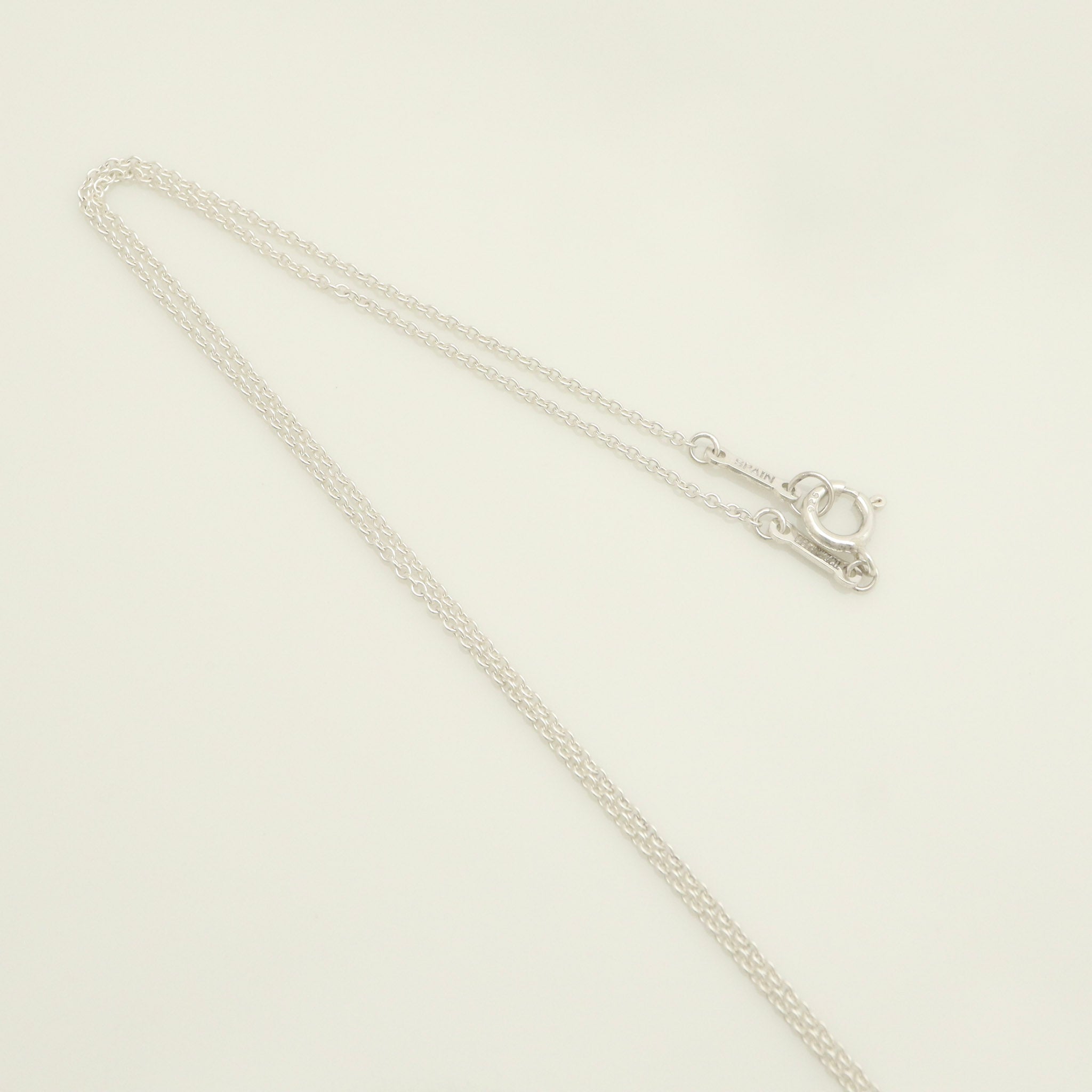 Tiffany & Co. Elsa Peretti Sterling Silver Double Teardrop Pendant Necklace Sterling Silver 925