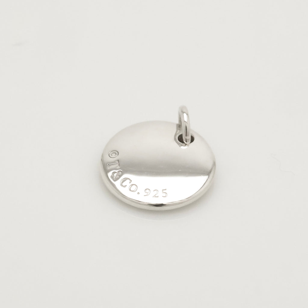 TIFFANY&Co. ノーツ レター アルファベット イニシャル H ディスク チャーム AG925
