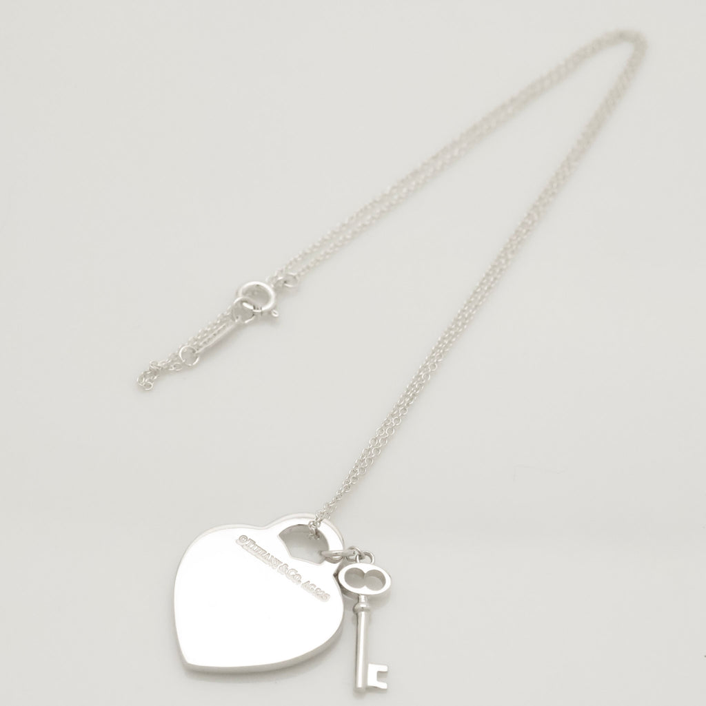 TIFFANY&Co. リターントゥ ティファニー ハート タグ キー ネックレス AG925
