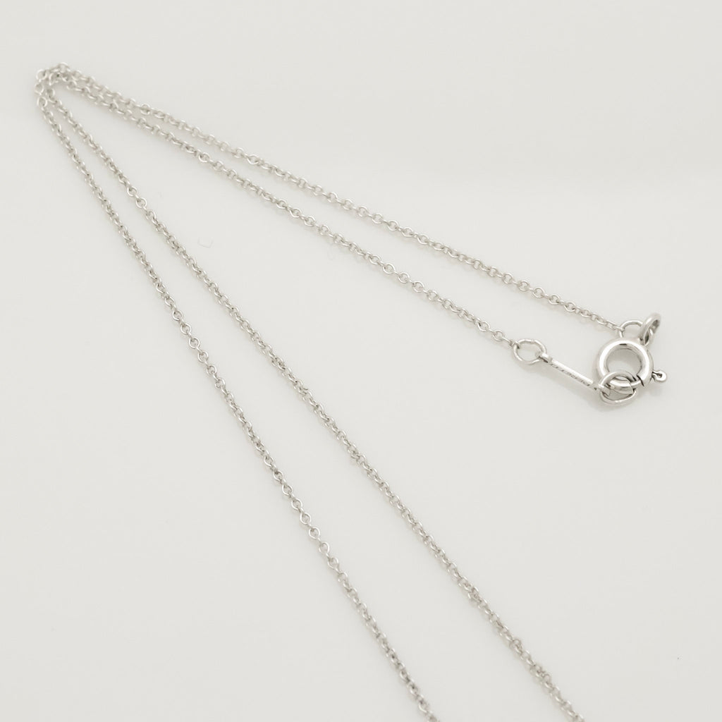  Tiffany & Co. Peretti Large  Bean Necklace  Sterling Silver 925 
