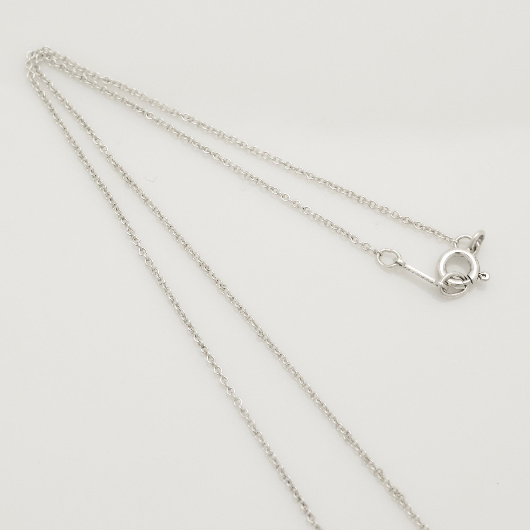  Tiffany & Co. Peretti Large  Bean Necklace  Sterling Silver 925 